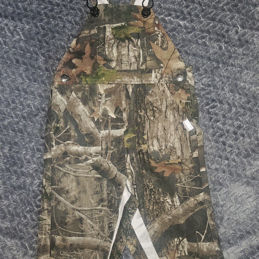 Kids Camouflage One-Piece Bodysuit - Green/Brown Camo